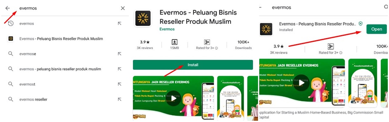 Download Aplikasi Evermos