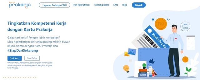 Cara Daftar Kartu Prakerja