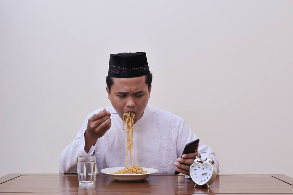 bolehkah makan sahur setelah imsak