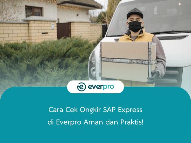 cara cek ongkir sap express