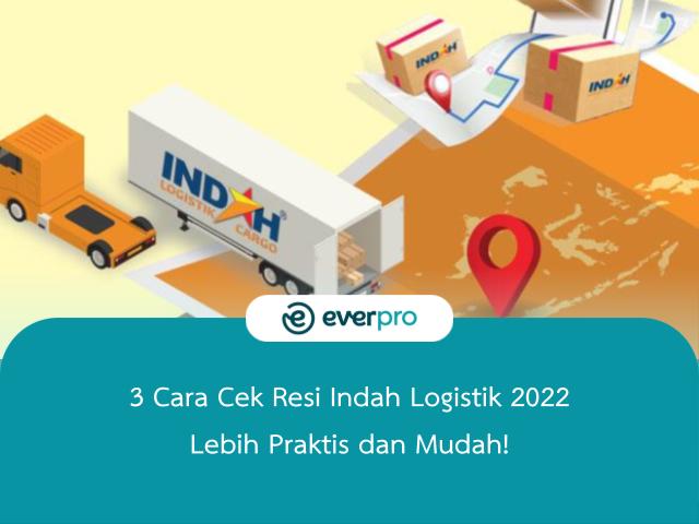 cara cek resi indah logistik