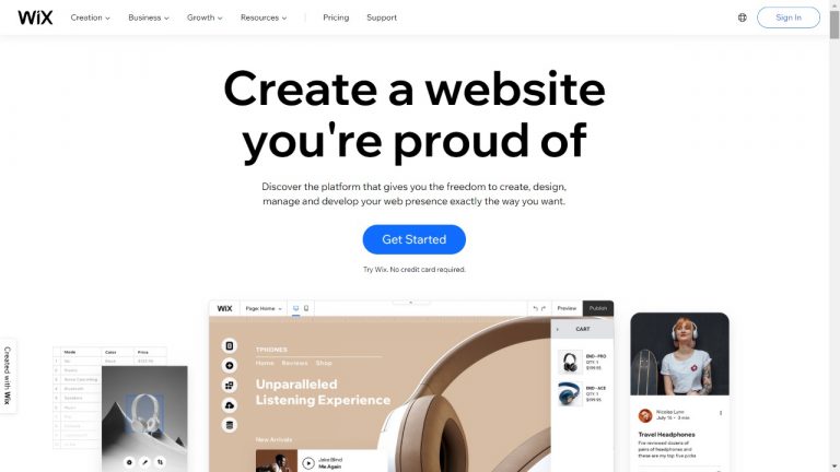 platform wix