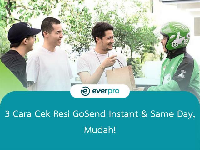 cara cek resi gosend