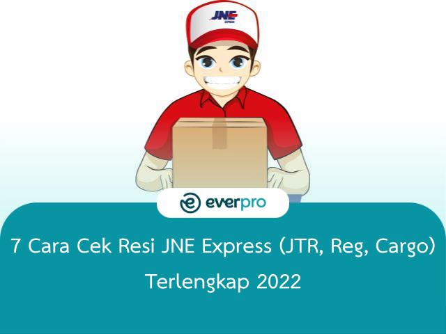 cara cek resi jne