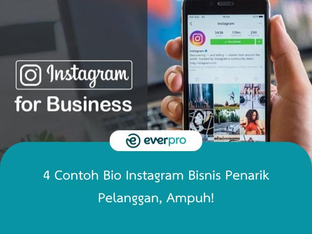 Contoh Bio Instagram Bisnis