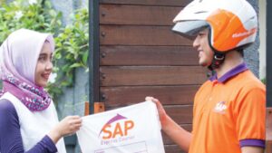 cara mengirim paket sap express