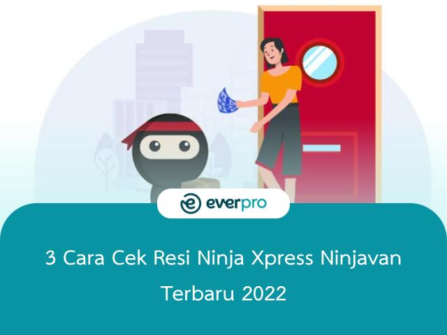 cara cek resi ninja xpress