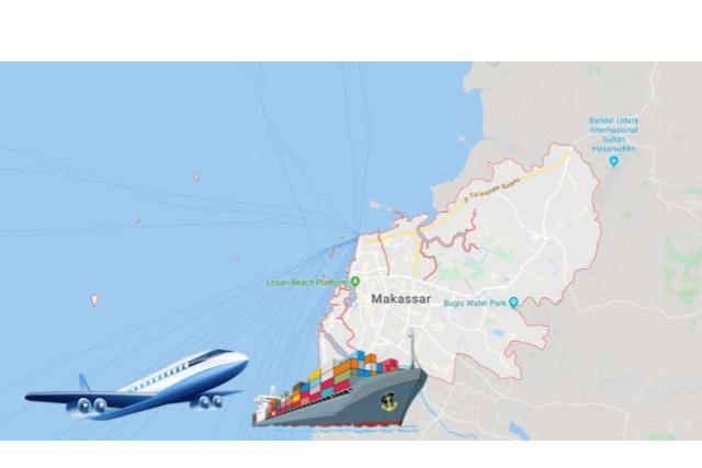 ekspedisi surabaya makassar