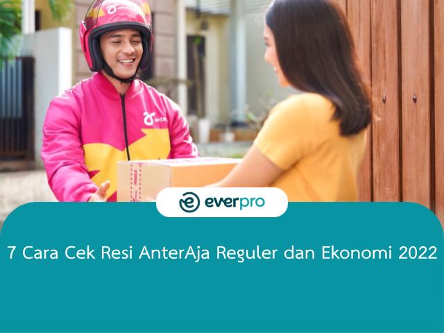 cara cek resi anteraja